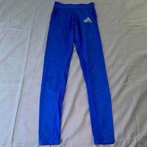 Blue Adidas Tights
